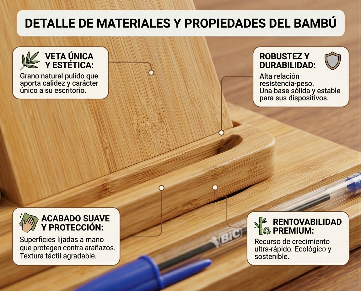 Soporte de madera para libros con posavasos, creado para amantes de la lectura