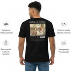 Camiseta Heavyweight "School of Athens" — Raphael Sanzio (1509)
